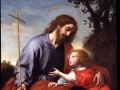 Carlo Dolci 'Saint Joseph giving the Cross to the Christ Child'