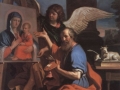 Giovani Francesco Barbieri called Il Guercino 'Saint Luke displaying a painting of the Virgin'
