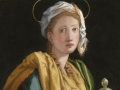 Jacopo Carucci called Pontormo 'Portrait of Francesca Capponi as St. Mary Magdalen