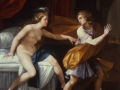 Giuseppe Cesari called Cavalier D'Arpino 'Joseph and Potiphar's Wife'