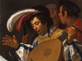 Jan van Bijlert 'A Concert: A Young Man playing a lute and singing with two companions'